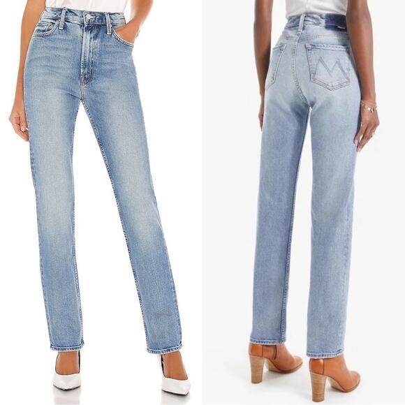 Mother High Waisted Rider Skimp Jeans Size 26 Give It Up - Picture 2 of 8